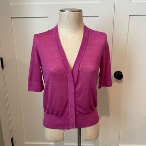 LOFT Women's Pink Cardigan